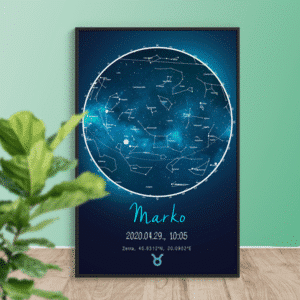 Star map csillagtérkép névvel